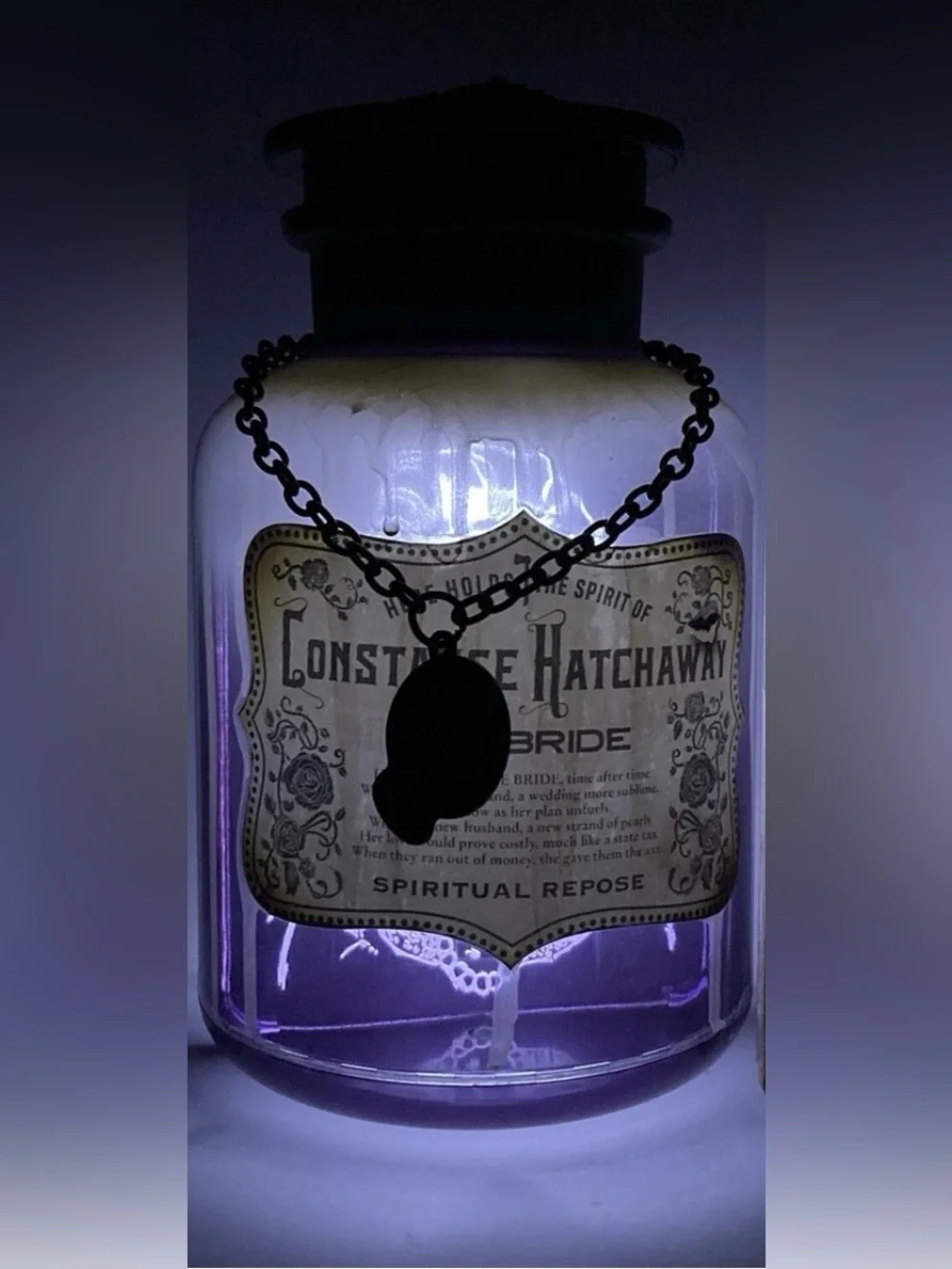 Disney Haunted Mansion Host a Ghost Spirit Jar Constance Hatchaway The Bride
